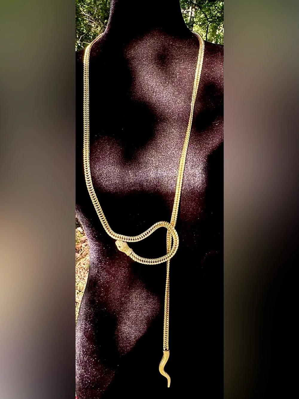 Zara Gold Rope Chain Belt with Knot Detail
